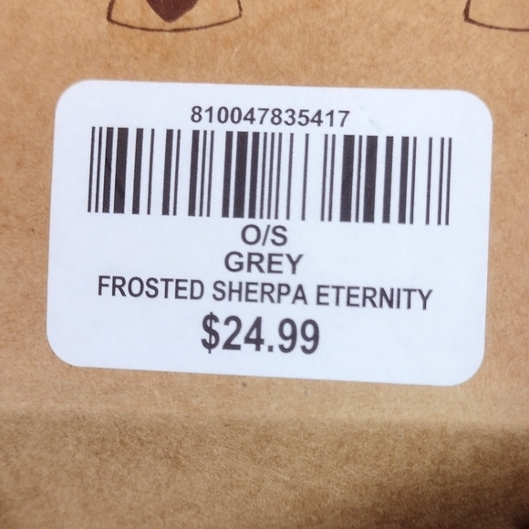 Quagga NWT Black/Gray/Cream Eternity Scarf - Picture 8 of 8